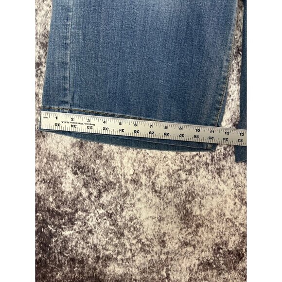 New York & Co Jeans Women's 6 Soho Culotte Mid Rise Crop Ankle Jeans Boho Modern - Picture 7 of 12